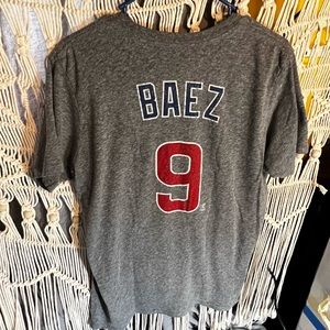 NIKE JAVIER BAEZ CHICAGO CUBS PLAYER TEE - Mens Large